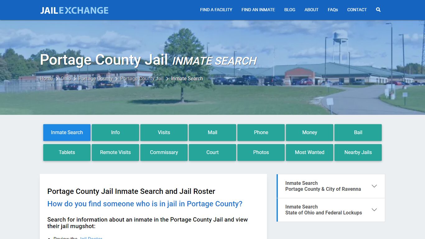 Inmate Search: Roster & Mugshots - Portage County Jail, OH