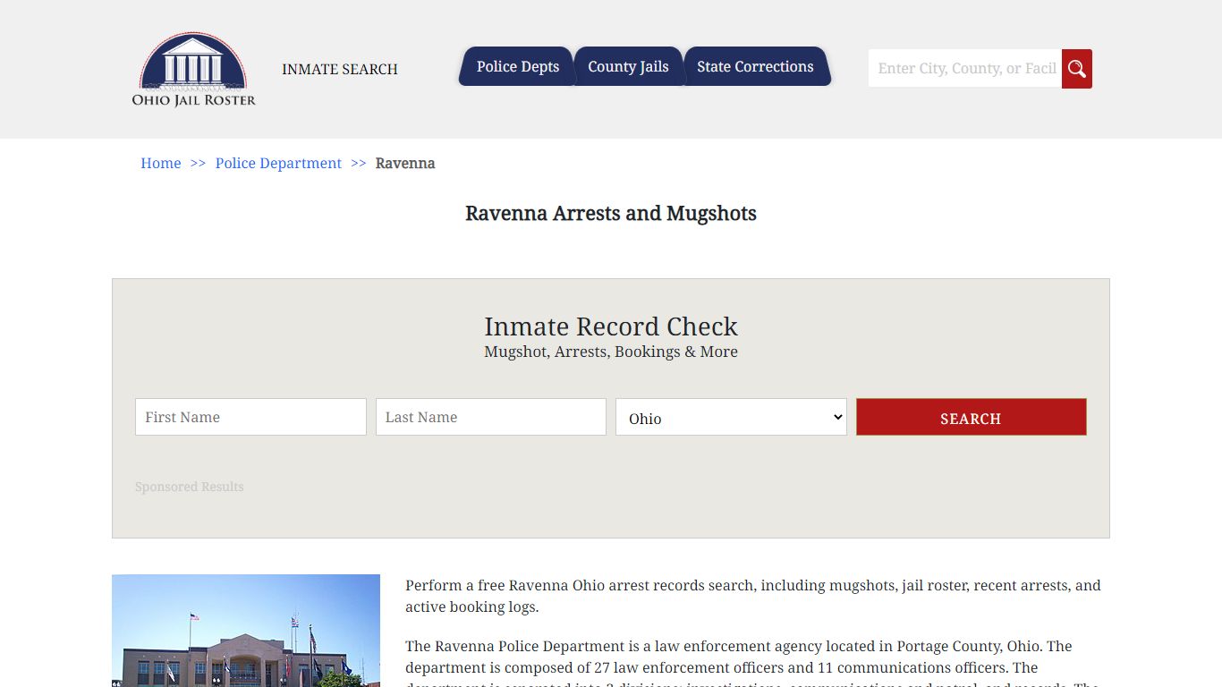 Ravenna Arrests and Mugshots | Jail Roster Search